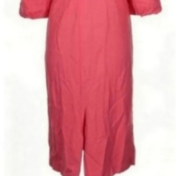 Veronica Beard Amalita Midi Melon Pink Dress Size 4