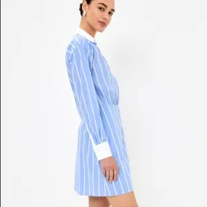 Veronica Beard Poppe Dress Hydrangea Blue Quiet Luxury Old Money $448 Size 12