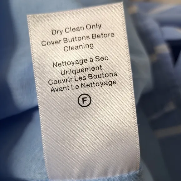 Veronica Beard Poppe Dress Hydrangea Blue Quiet Luxury Old Money $448 Size 12