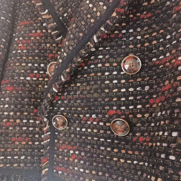 Veronica Beard Tweed Nalani Jacket Cropped Luxury