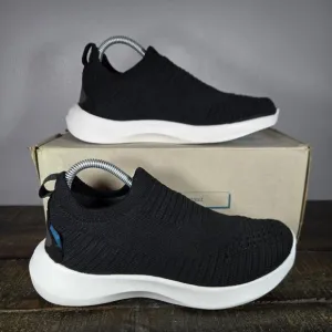 Vessi Everyday Move Slip On Womens Size 5 Waterproof Shoes Sneakers Black White