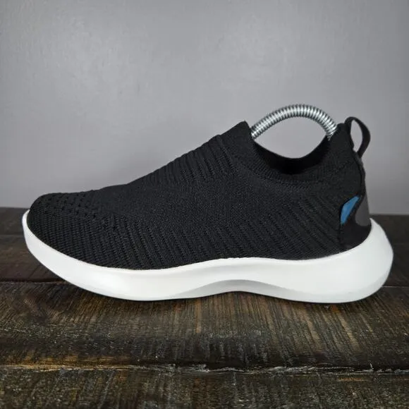 Vessi Everyday Move Slip On Womens Size 5 Waterproof Shoes Sneakers Black White