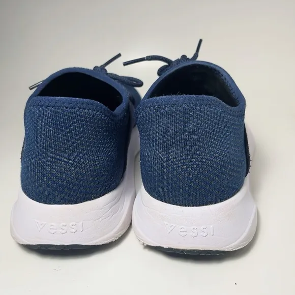 Vessi Mens 8 Everyday Marine Blue Low Cut Classic Sneaker Running Shoes