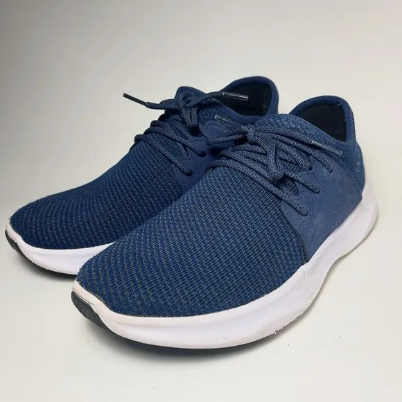 Vessi Mens 8 Everyday Marine Blue Low Cut Classic Sneaker Running Shoes