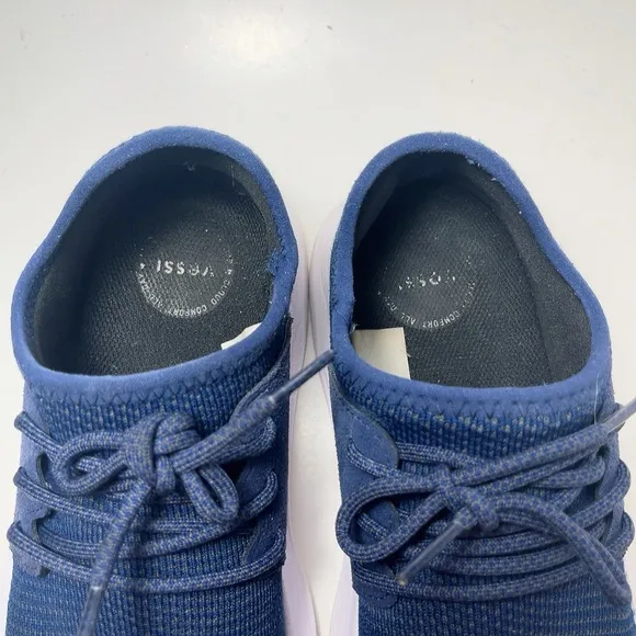 Vessi Mens 8 Everyday Marine Blue Low Cut Classic Sneaker Running Shoes