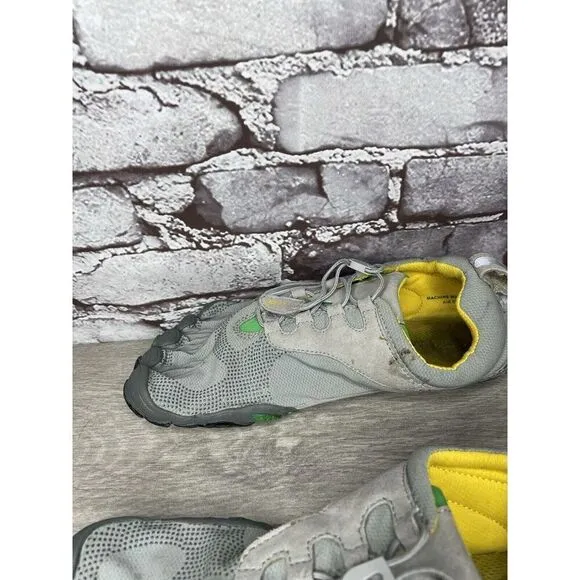 Vibram FiveFingers M355 Gray Green Minimalist Barefoot Shoes Men’s Sz 42EU/9M US