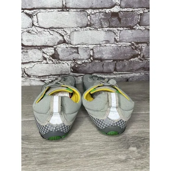 Vibram FiveFingers M355 Gray Green Minimalist Barefoot Shoes Men’s Sz 42EU/9M US