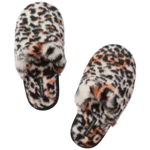 Victoria's Secret Closed-Toe Faux Fur Slippers M 7/8