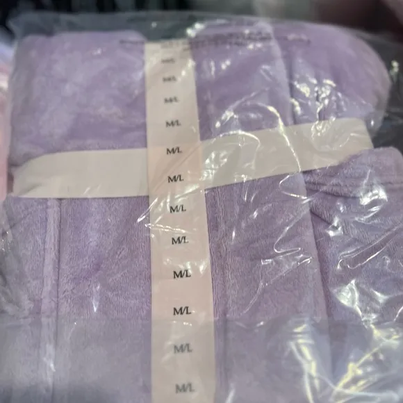 Victoria’s Secret m/l UNICORN PURLE Cozy Robe &amp; SLIPPERS