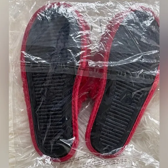 VICTORIA'S SECRET VERY SEXY Lace &amp; Sheer Mesh Shine Strap Babydoll and slippers