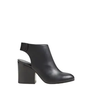 Vince Ingrid Black‎ Leather Slingback Ankle Boots
