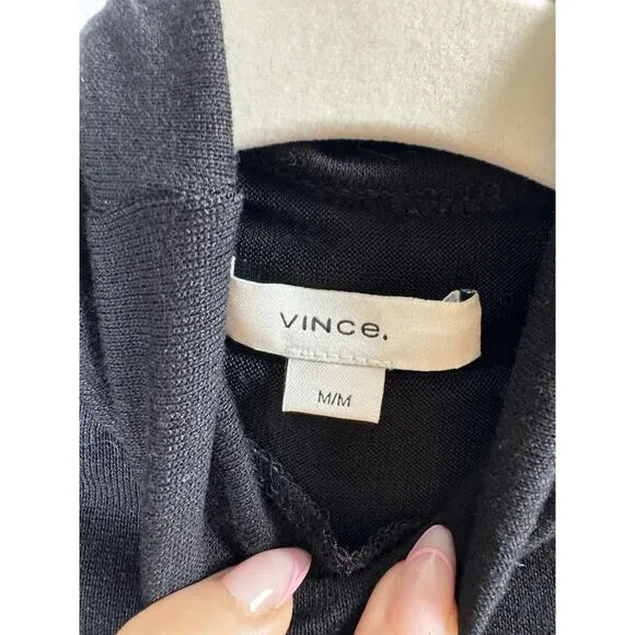 Vince Lightweight Maxi Sweater Dress Minimalist Feminine Quiet Luxury Preppy M