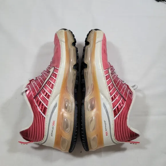 Vintage 2005 Nike Women's Air Max 360 Athletic Shoes 310909-611 Red White Sz 8