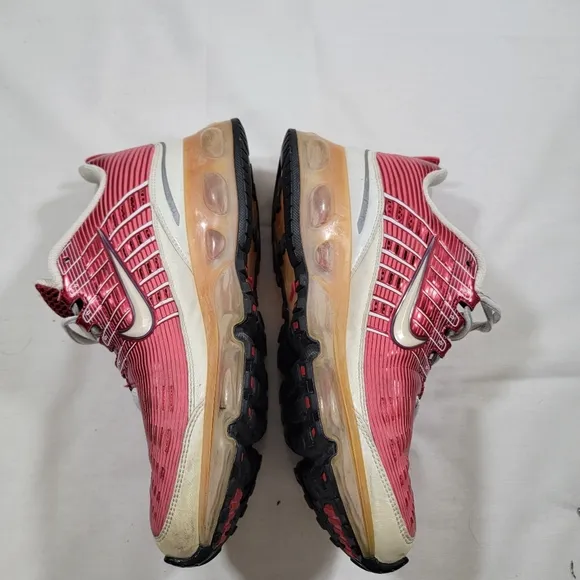 Vintage 2005 Nike Women's Air Max 360 Athletic Shoes 310909-611 Red White Sz 8