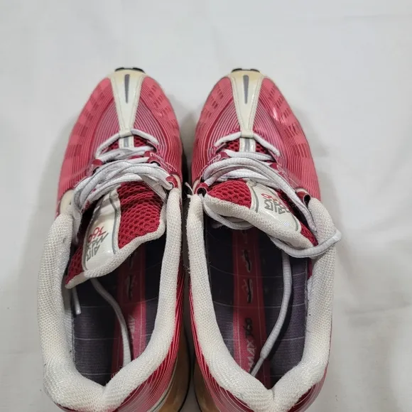 Vintage 2005 Nike Women's Air Max 360 Athletic Shoes 310909-611 Red White Sz 8