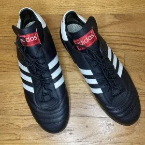 Vintage 90s Adidas Beckenbauer Goal Soccer Shoes Sneakers Football Mens US 11
