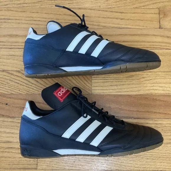Vintage 90s Adidas Beckenbauer Goal Soccer Shoes Sneakers Football Mens US 11