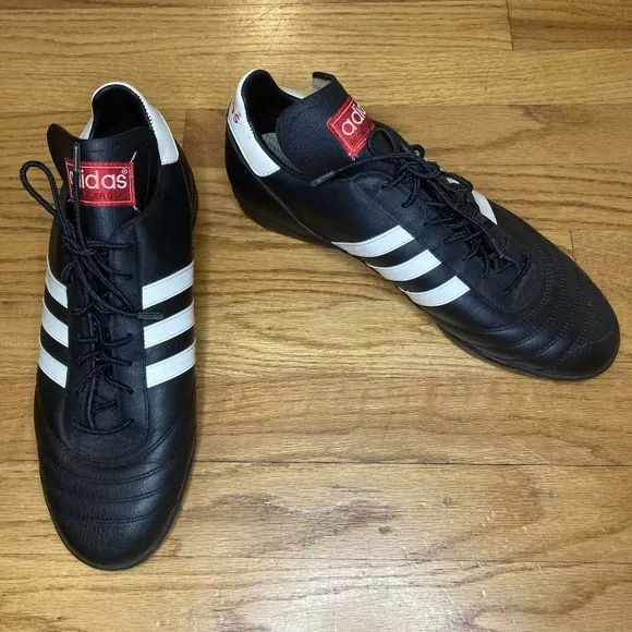 Vintage 90s Adidas Beckenbauer Goal Soccer Shoes Sneakers Football Mens US 11