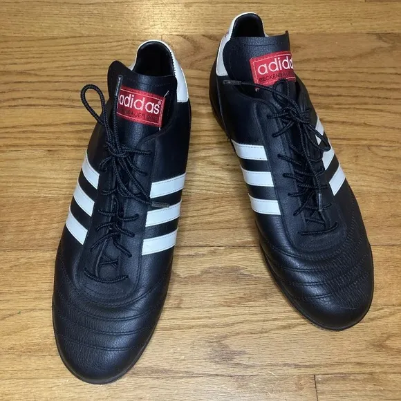 Vintage 90s Adidas Beckenbauer Goal Soccer Shoes Sneakers Football Mens US 11