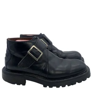 Vintage 90s KENNETH COLE Ankle Boots Monk Strap Leather Mens Sz 7 Women’s 9.5-10