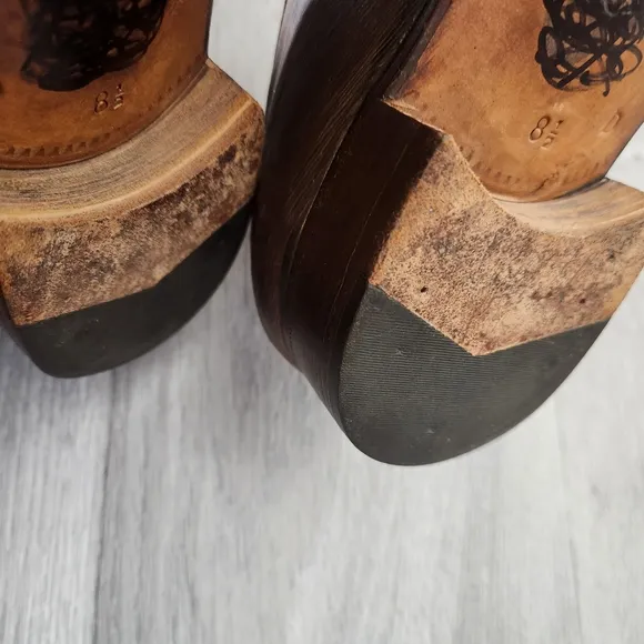 Vintage Artioli Brown Shoes Size 8.5 Leather Luxury Quality Dressy Slip-On Mancr