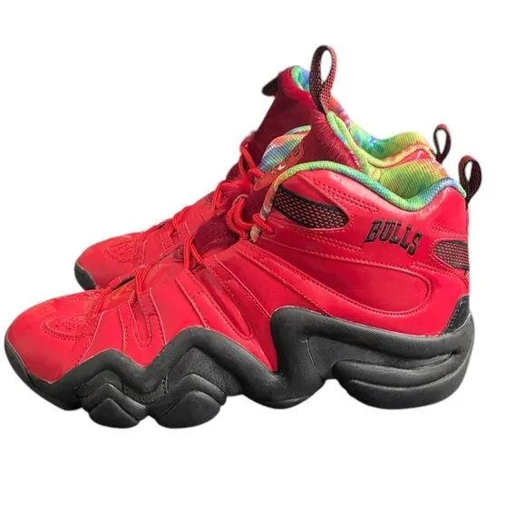 Vintage Chicago Bulls MENS RARE Size 11 - Adidas Crazy 8  Athletic Shoes