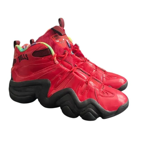 Vintage Chicago Bulls MENS RARE Size 11 - Adidas Crazy 8  Athletic Shoes