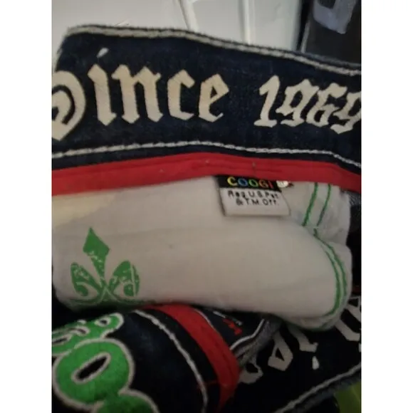 vintage coogi jeans 40x34 Embroidered Pockets