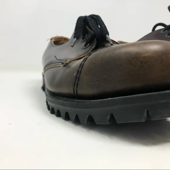 Vintage dr martens 8W 6M Getta grip low boots 6 men’s brown leather