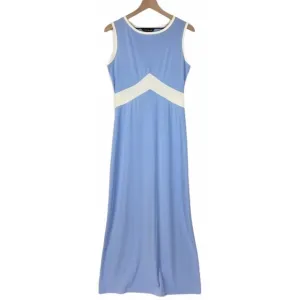 VINTAGE ESPRIT de Corp Dress 90s Maxi Stretch Sporty Retro Minimalist Size Small