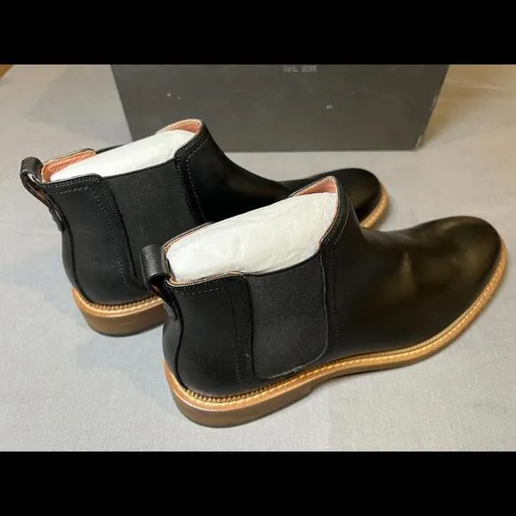Vintage Foundry Co. Mens‎ Martin Black Chelsea Boots Size 12 NIB