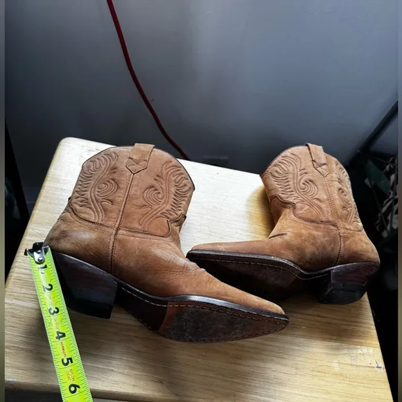VINTAGE Guess by Georges MarcianoWomen's Western Ankle Boots,LEATHER sz 10 Y2K