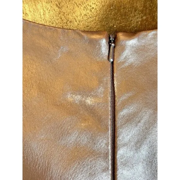 Vintage Jessica London Womens Jacket Sz 18 Leather‎ Button Up Classic Minimalist