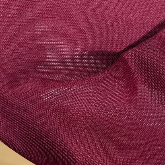 Vintage Midi Dress L 60s 70s Maroon Red Belted Tennis Preppy Minimalist Stripe