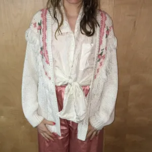 Vintage Rose Cardigan