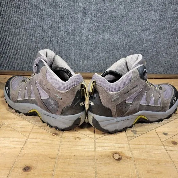 Vintage Salomon Boots Extend Mid XCR GTX Men's 9.5 Gore Tex Hiking Trail Gray