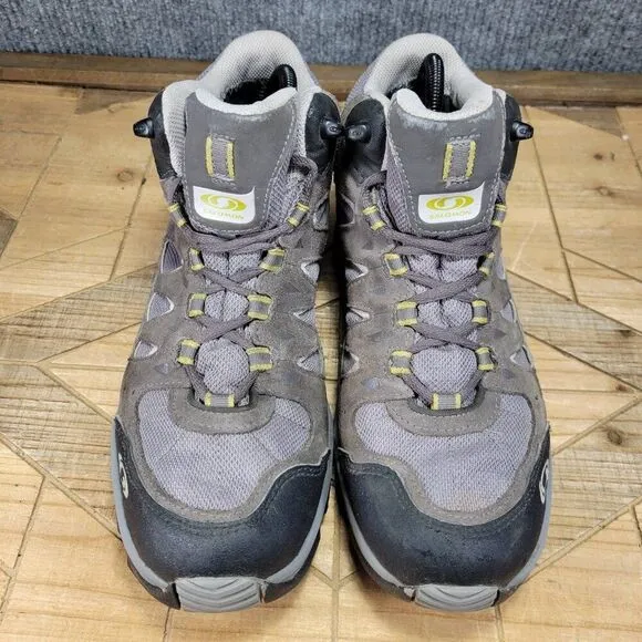 Vintage Salomon Boots Extend Mid XCR GTX Men's 9.5 Gore Tex Hiking Trail Gray