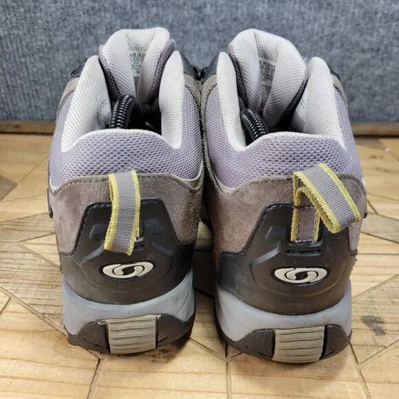 Vintage Salomon Boots Extend Mid XCR GTX Men's 9.5 Gore Tex Hiking Trail Gray