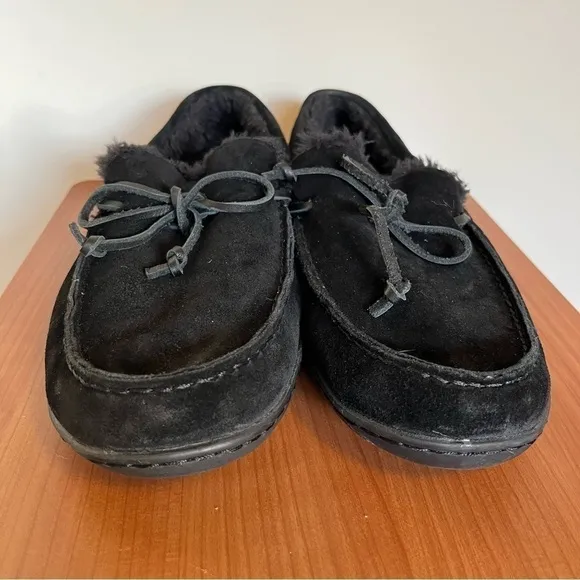 Vionic Black Adler Slipper Men's Shoe Size 11