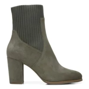 VIONIC Kaylee Ankle Boot in Green Suede Size 8.5