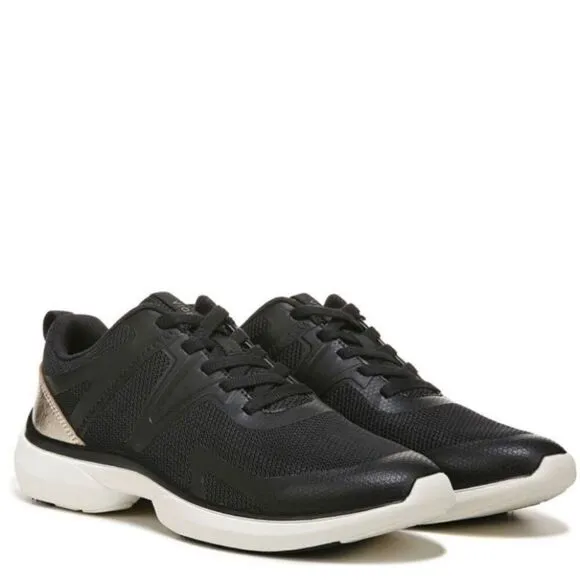 VIONIC Leyo Sneaker Orthotic Comfort Cushioned Tennis Shoes, Black, Size 9, NWT