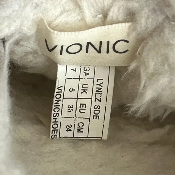 Vionic Lynez Gray Suede Loafer Slippers Size 7