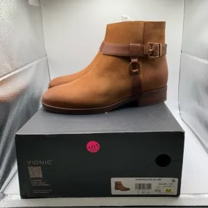 Vionic Rhiannon Oiled Nubuck Women's Ankle Boots size 6.5 1491