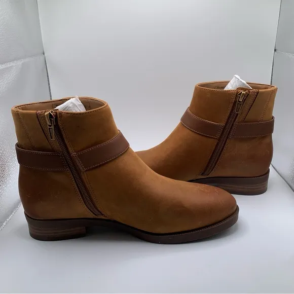 Vionic Rhiannon Oiled Nubuck Women's Ankle Boots size 6.5 1491