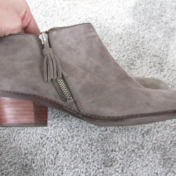 Vionic suede ankle boots 8.5