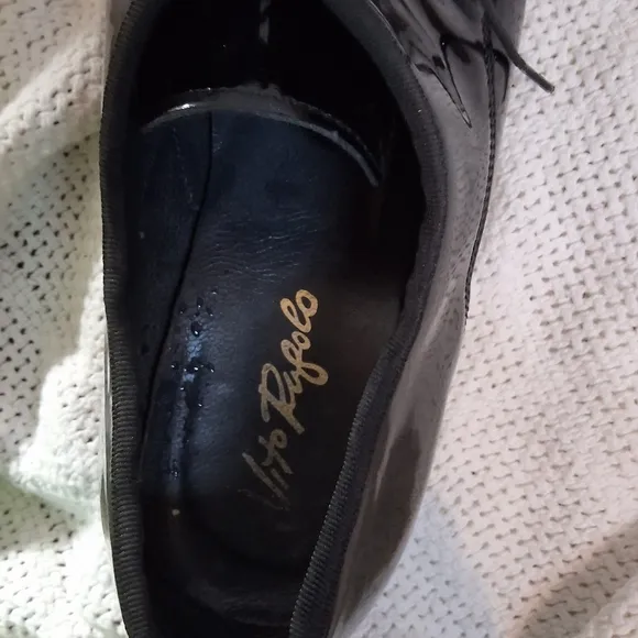 Vito Rufalo Black patent Oxford dress shoes 9