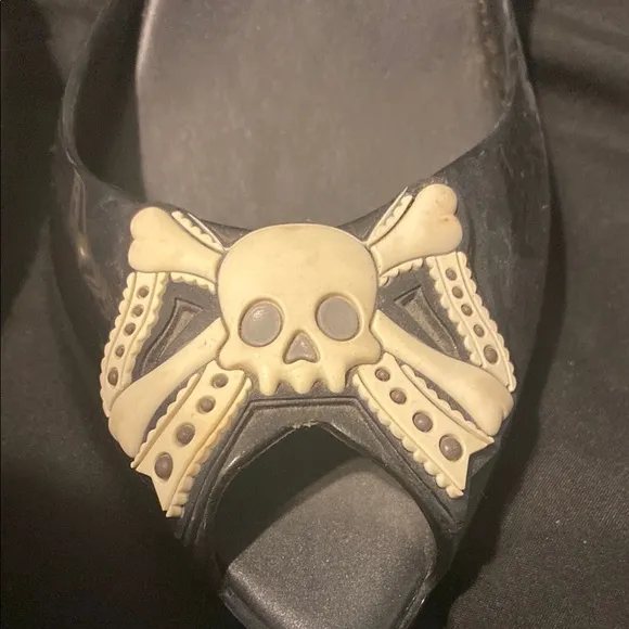 Vivienne Westwood Black Peep-Toe Heels
