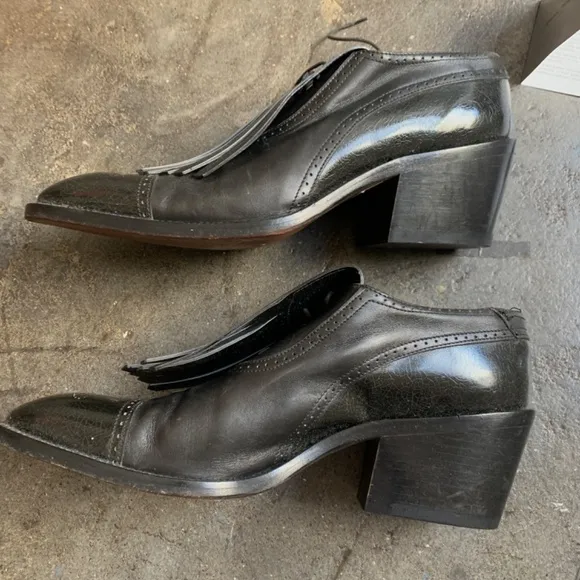 Vivienne Westwood Early 2000's Shoes USED IN THE SHOW ! detachable accessory