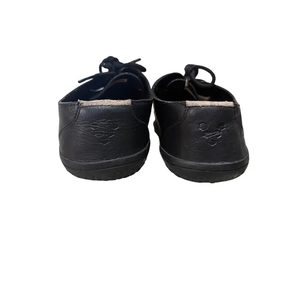 Vivobarefoot Leather RA Oxford Dress Shoes Minimalist Black Lace Up