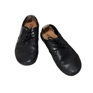 Vivobarefoot Leather RA Oxford Dress Shoes Minimalist Black Lace Up